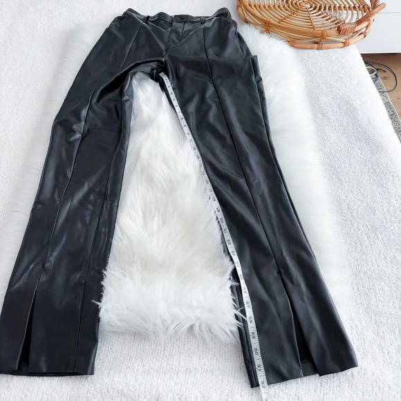 Abercrombie & Fitch Black Leather Pants - Picture 14 of 14